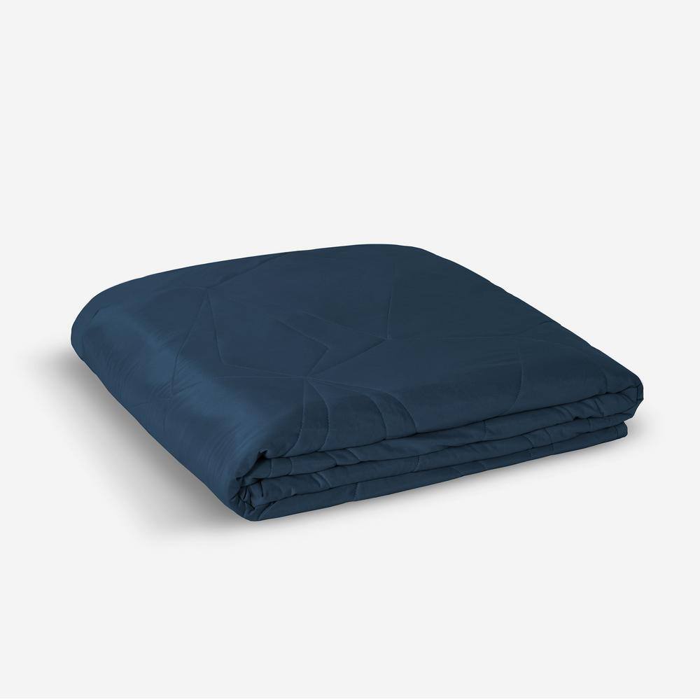 Navy Queen Size Dual-Sided Cooling Blanket