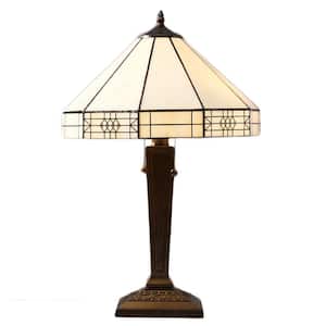 21 in. Mission Bronze Table Lamp