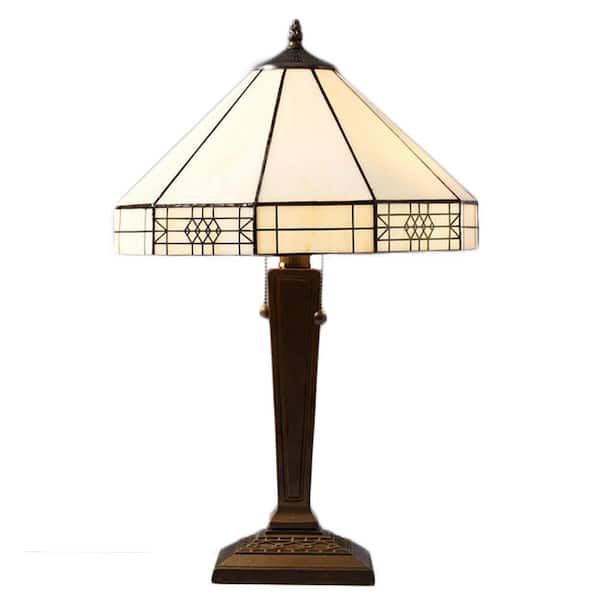 Warehouse of Tiffany 21 in. Mission Bronze Table Lamp