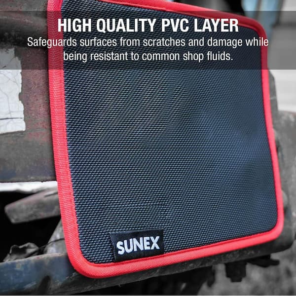 Sunex 8 in. x 10 in. x .3 in. Flexible Magnetic Mat SXMAGMAT - The