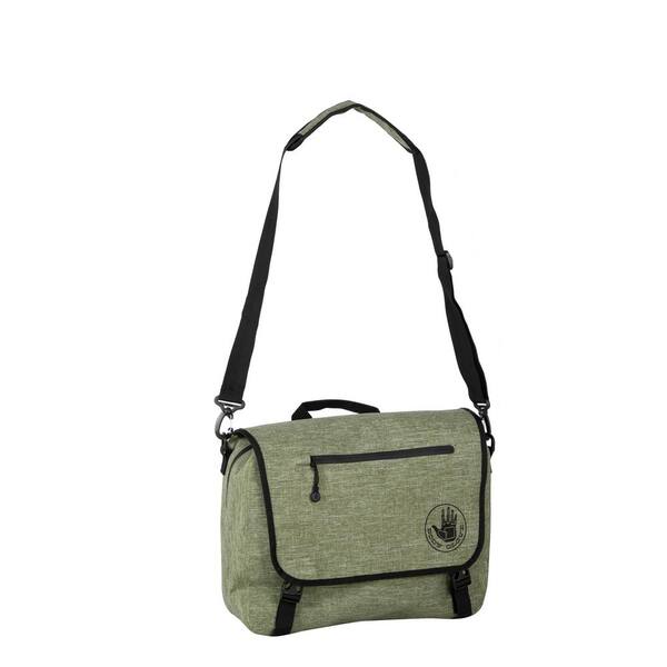 Body Glove Gates 12 6 In Green Waterproof Messenger Bag Bg174 510 Grn The Home Depot