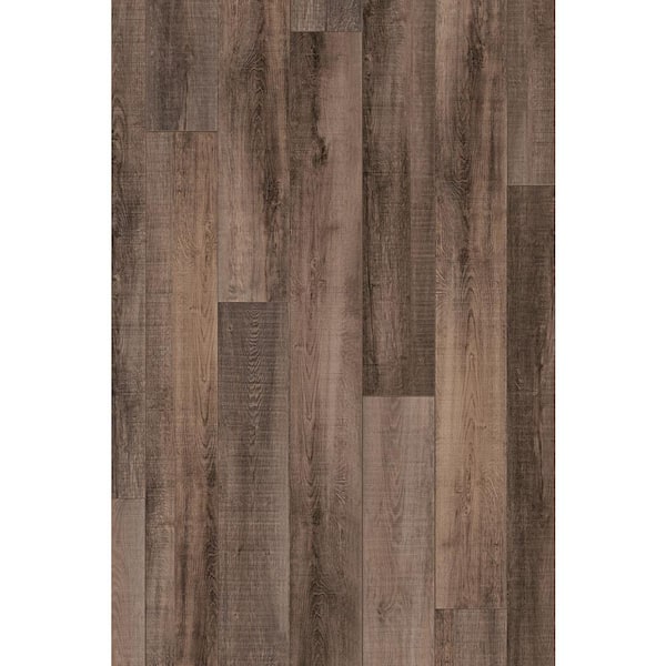 Unbranded Tahi Redwood 20 MIL 5.5 mm Thick 9 in. L x 72 in. W Waterproof Click Lock Vinyl Plank Flooring (36.64 sq.ft/case)