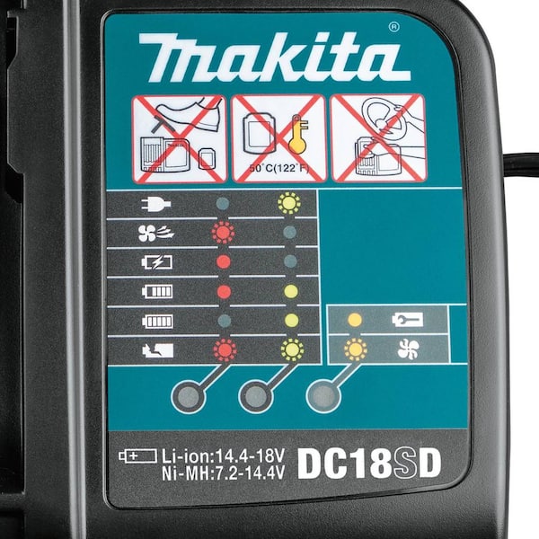 Makita DC18SE 18V Lithium-Ion Optimum Automotive Charger