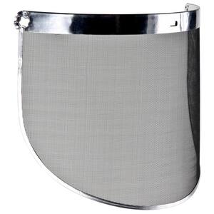 Steel Mesh Screen Molded Faceshield (Case of 10)