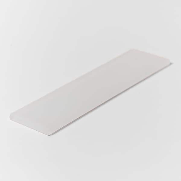 2 in. x 8 in. Glass Soft Ivory Matte Subway Tile ( 13. 02 sq. ft. /case)