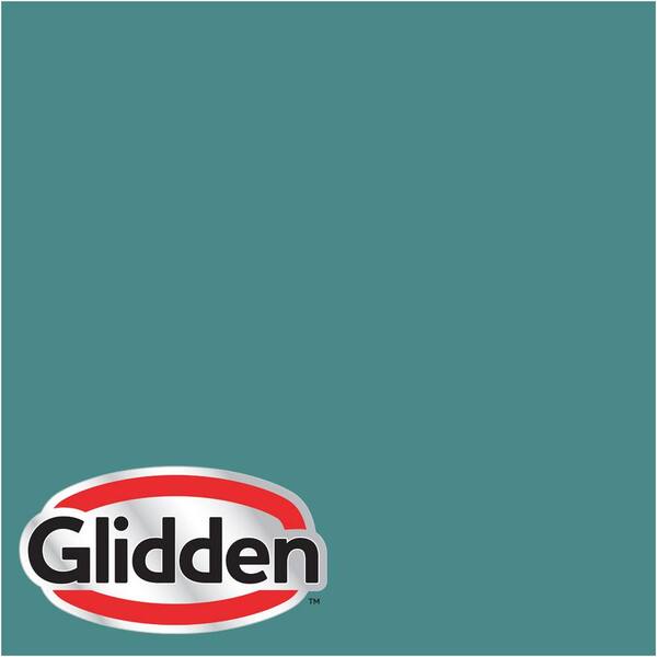 Glidden Premium 5 gal. #HDGB21D Batik Green Flat Interior Paint with Primer