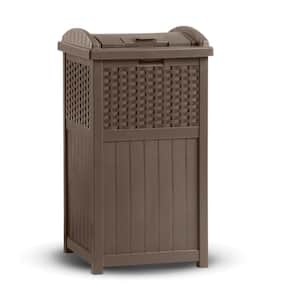 Trash Hideaway 30 Gallon Outdoor Trash Can with Lid