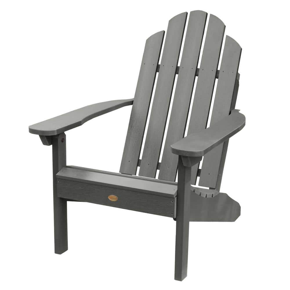 Classic Westport Coastal Teak Plastic Adirondack Chair
