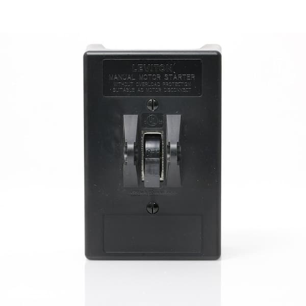 Type 1 Enclosure (for use with 30 Amp Motor Controller Switches) Thermoplastic - Black N13NC-TDS