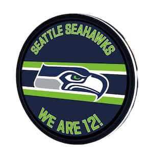 Seattle Seahawks 15 in. Round Plug-in LED Lighted Sign