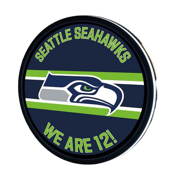 Evergreen Seattle Seahawks 15 In. Round Plug-in Led Lighted Sign 