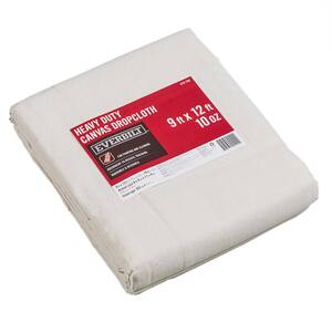 Everbilt 4 Ft W X 15 Ft L Poly Backed Canvas Drop Cloth 415ex The Home Depot Everbilt 4 Ft W X 15 Ft L Poly Backed Canvas Drop Cloth 415ex The Home Depot