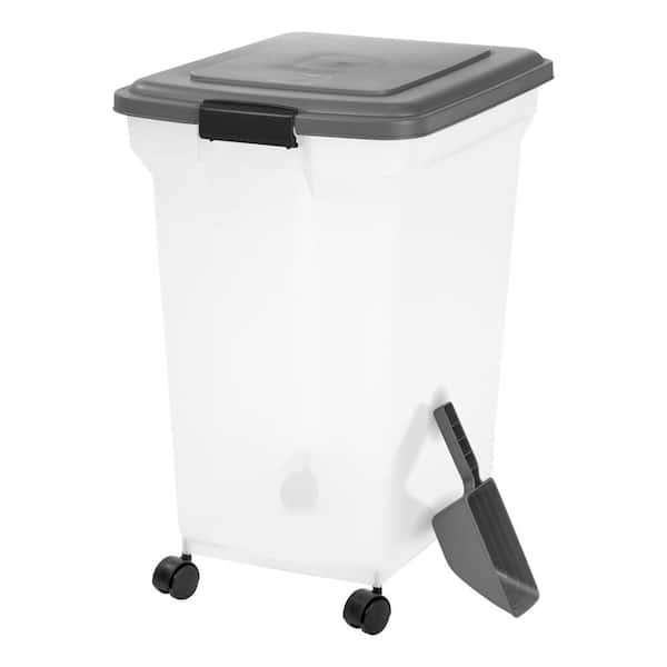 67 Qt. Airtight Pet Food Container in Grey