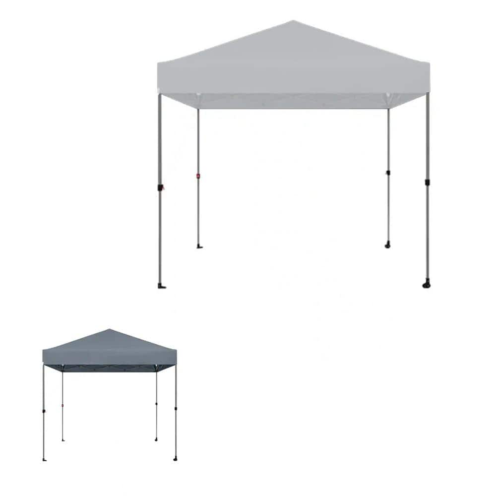 Slate Gray 8' x 8' Replacement Canopy for Pop-Up Tent
