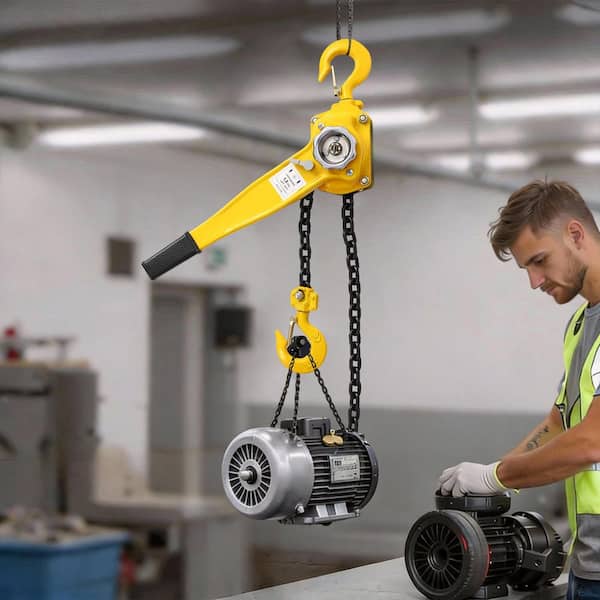 maocao hoom Lever Chain Hoist 3 Ton 6600 lbs. Capacity 20 ft