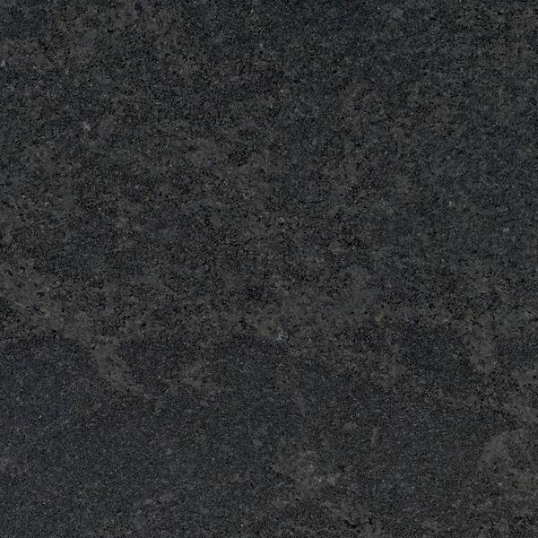STONEMARK 3 in. x 3 in. Granite Countertop Sample in Nero Mist Honed