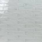 Newport Taupe 2 in. x 10 in. x 11mm Polished Ceramic Subway Wall Tile (40 pieces / 5.38 sq. ft. / box)