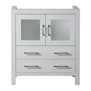 Dior 30 in. Vanity Cabinet Only in White