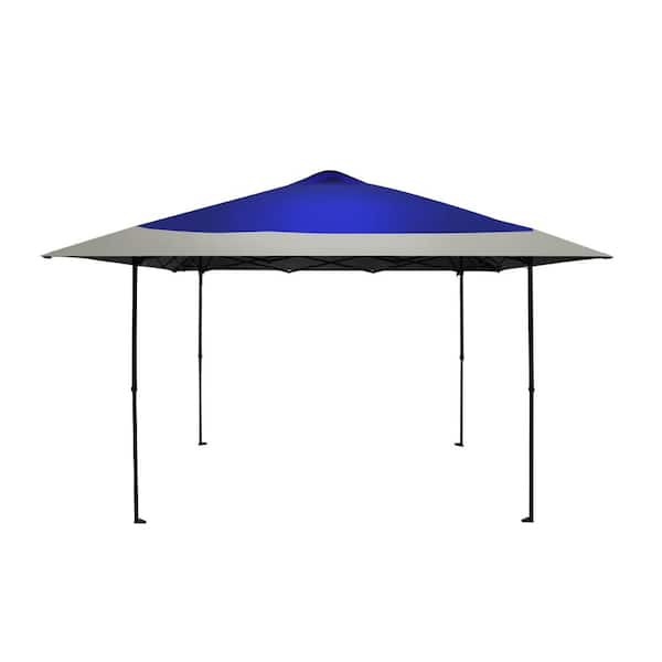 Caravan Canopy Haven Sports 12 ft. 7 in. x 12 ft. 7 in. Blue/Grey Straight Leg Instant Canopy