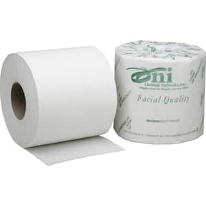 Single Ply Toilet Tissue Paper (1200-Sheets per Roll 80-Rolls per Box)