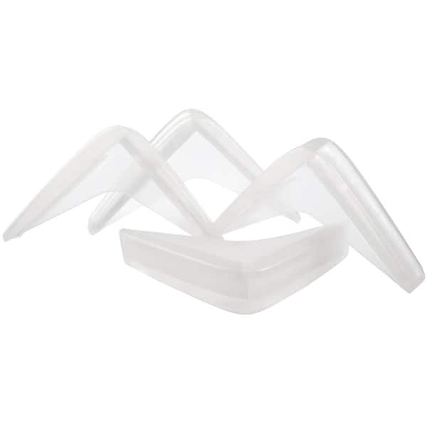Waxman Softtouch Clear Corner Bumpers  With Adhesive 4 Pieces 