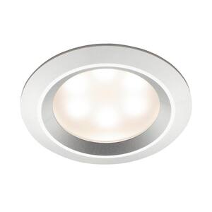 Recessed LED Light in Polished Aluminum