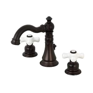 American Classic 8 in. Widespread 2-Handle Bathroom Faucet in Oil Rubbed Bronze