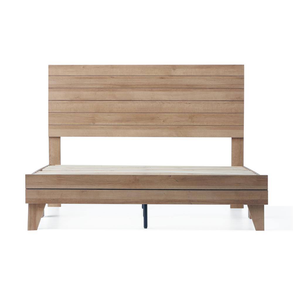 GTIN 195425002347 product image for Brookside Sophia Light Wood Northern Maple California King Shiplap Wood Panel Pl | upcitemdb.com