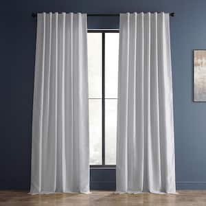 Ice Solid Rod Pocket Room Darkening Curtain - 50 in. W x 108 in. L (1 Panel)