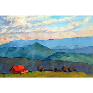 "Your Mountain Is Waiting" by Marmont Hill Unframed Canvas Nature Art Print 30 in. x 45 in.