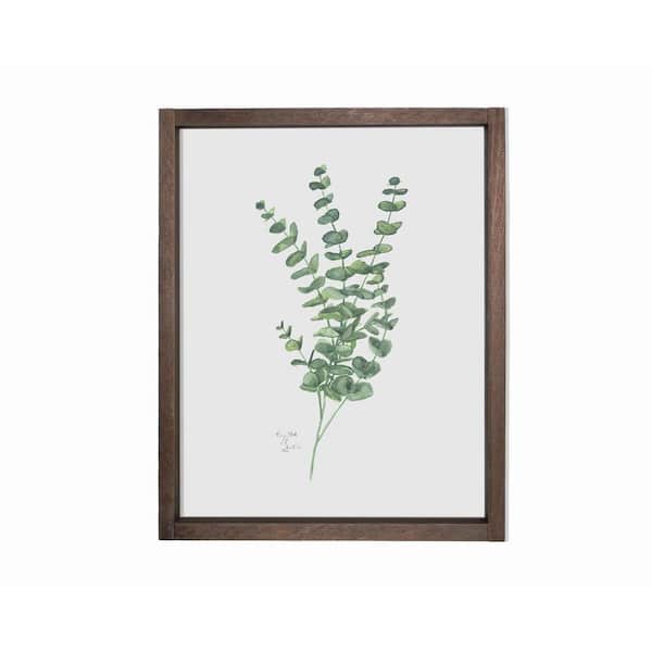 Unbranded Nature's Lace 1 True Blue Eucalyptus Farmhouse Decorative Sign 11 in. x 14 in.