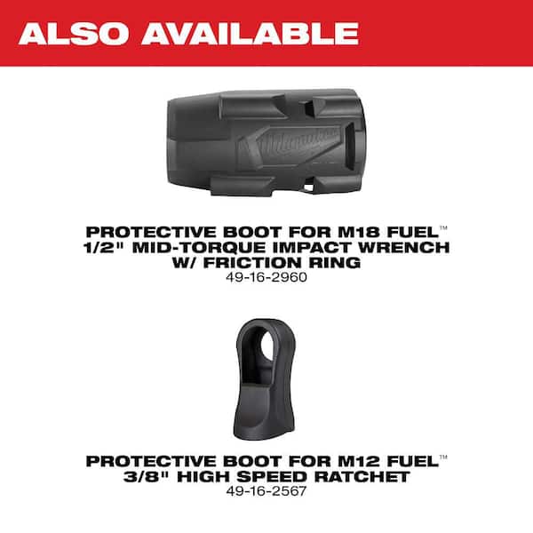 Milwaukee M18 FUEL 18V Cordless Mid Torque Impact Wrench and M12 FUEL Ratchet Combo Kit