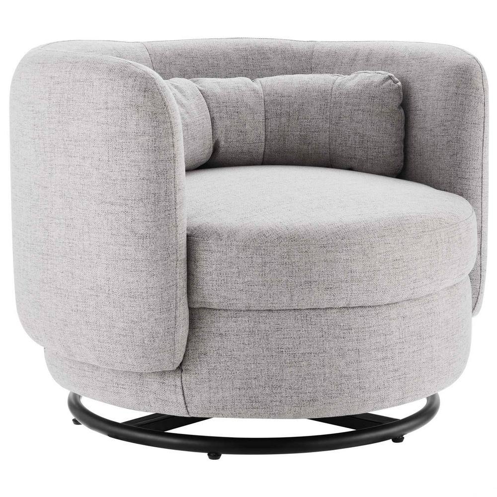 light gray swivel chair