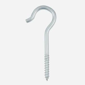 Hardware Essentials 0.162 x 2-1/4 in. Zinc-Plated Square Bend Hook