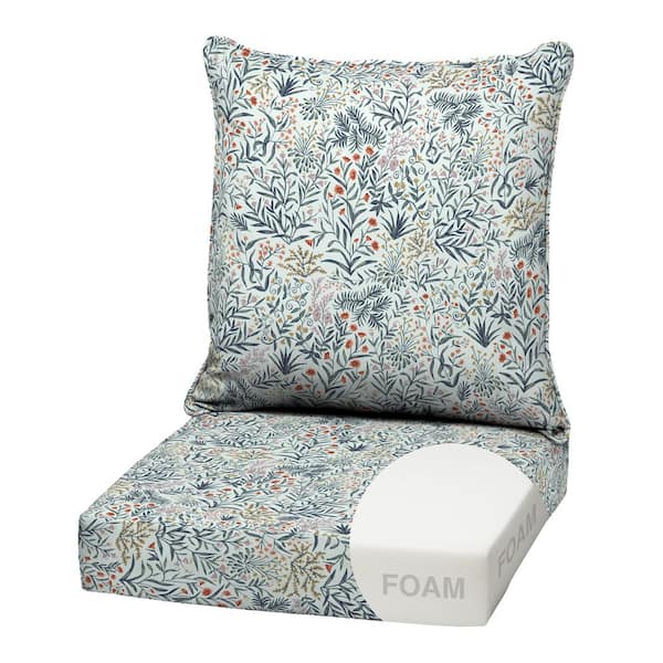ARDEN 22 in. x 24 in. 2-Piece Foam Deep Seating Outdoor Lounge