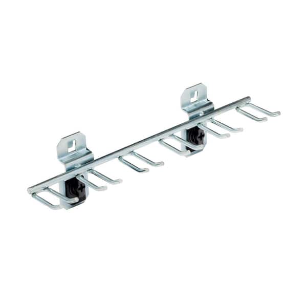 Triton Products 8-1/8 in. W x 3/4 in. I.D. Zinc Plated Steel Multi-Prong Tool Holder for LocBoard