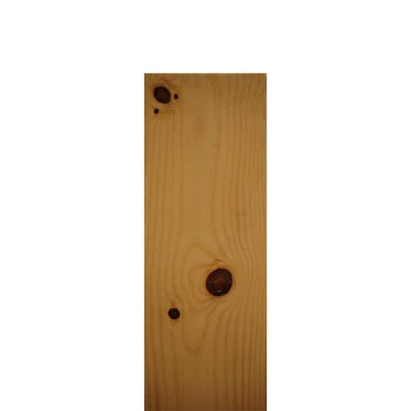 1 in. x 4 in. x 12 ft. Pine Common Board