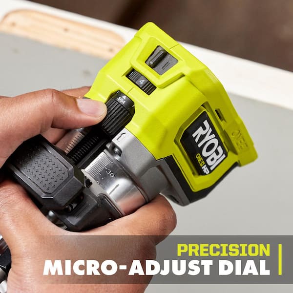 ヒヨコパパ　リピート割　3点セット RYOBI ONE+ HP 18V Brushless Cordless Compact Router Kit with (3