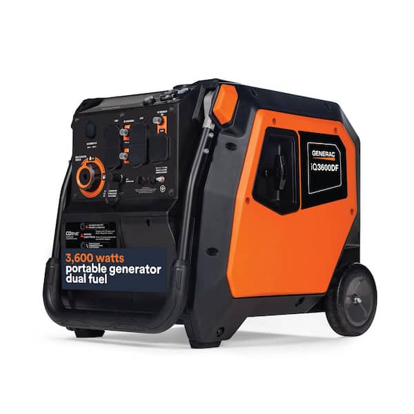 Generac 3600 / 3000-Watt Dual Fuel Electric Switch Gasoline