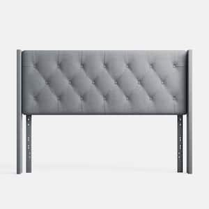 Bella Low Profile Stone Full Wingback Headboard