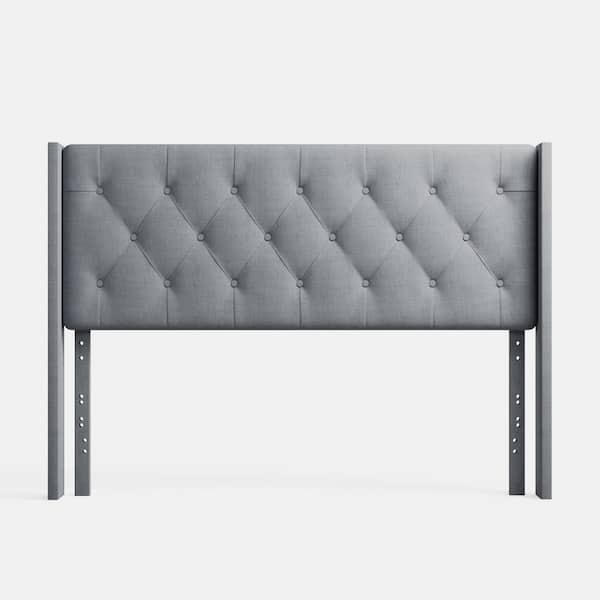 Brookside Bella Low Profile Stone Full Wingback Headboard