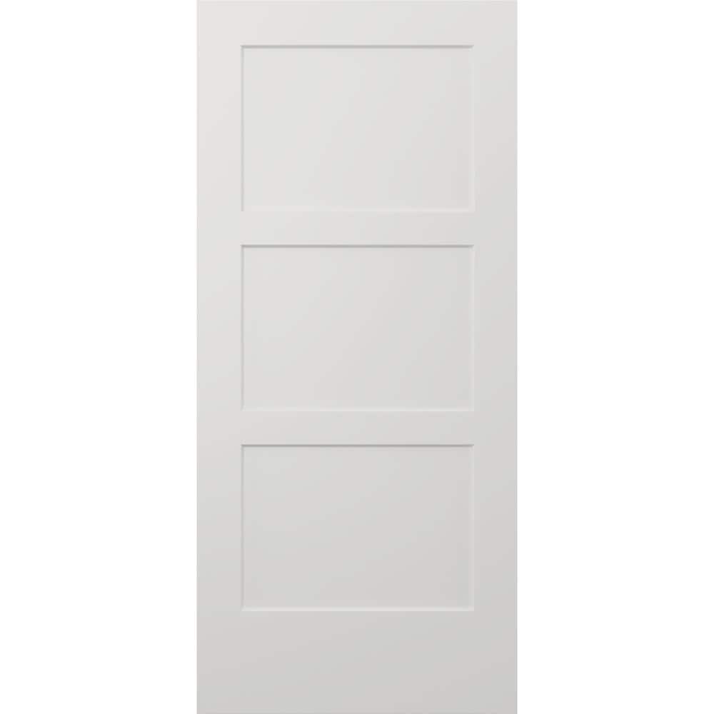 36 in. x 80 in. Birkdale White Paint Smooth Hollow Core Molded Composite Interior Door Slab price history on PriceWatchPro