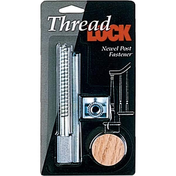 1 in. D x 1 in. W x 1 in. L Unfinished Red Oak/Beech Newel Post Threadlock Fastener Baluster Installation Pin