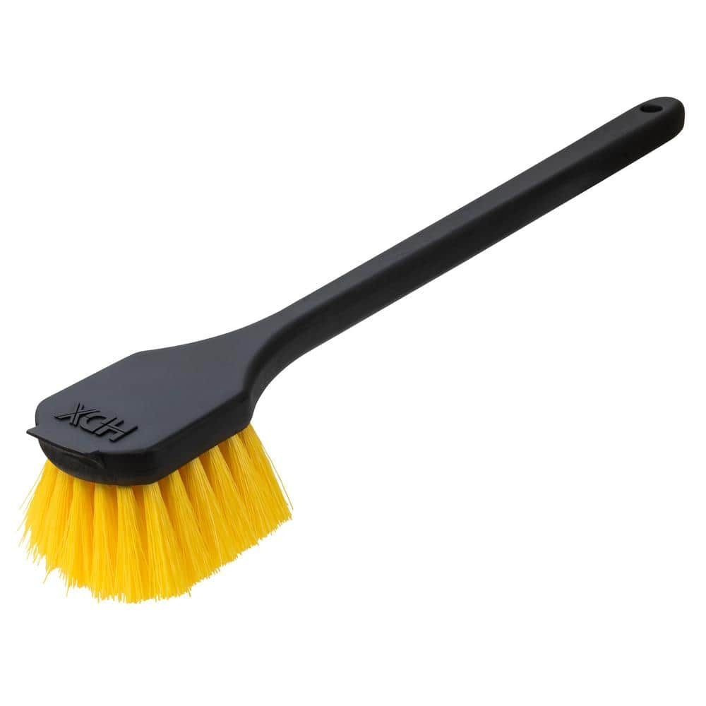 Unger 2-in-1 Corner and Grout Scrubber Brush 979870 - The Home Depot