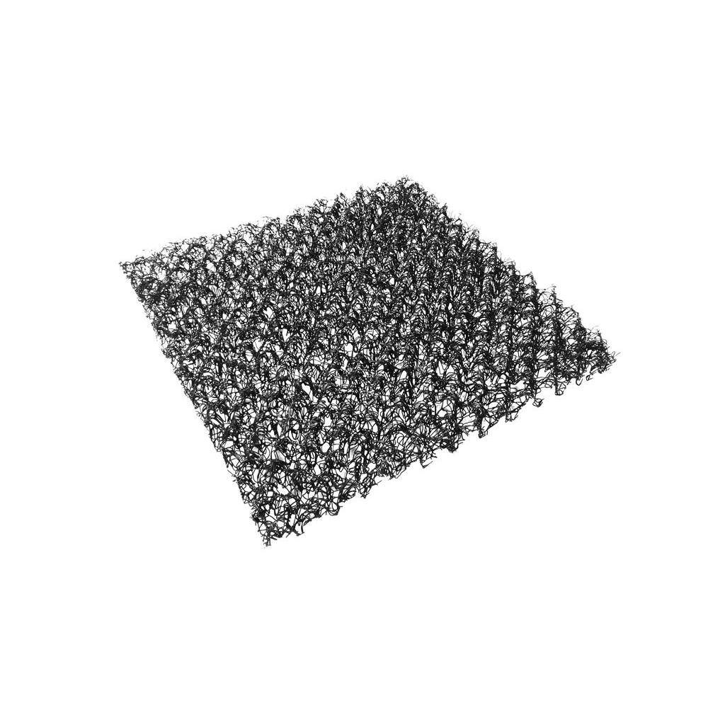 1 ft. x 1 ft. Black Raised Planter Aeration Pad
