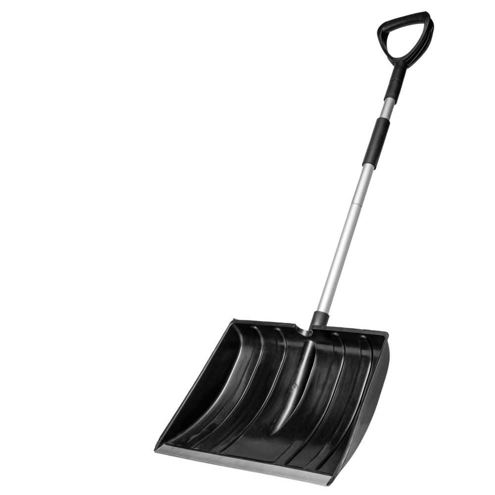 48 in. Aluminum Handle Aluminum Snow Shovel with D-Grip for Driveway, Garage, Home, and Outdoor Snow Removal price history on PriceWatchPro