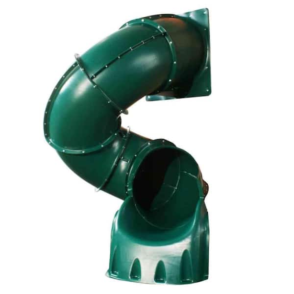 Swing-N-Slide Playsets 5 ft. Green Turbo Tube Slide