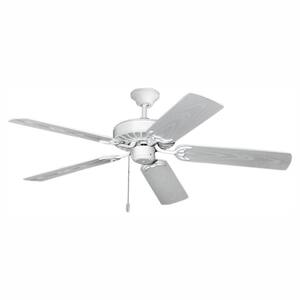 ProSeries Builder 52 in. Pure White Outdoor Ceiling Fan