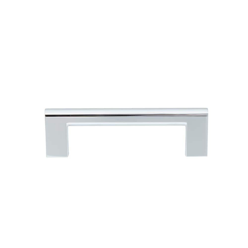Vail 3-3/4" Chrome Cylindrical Bar Drawer Pull