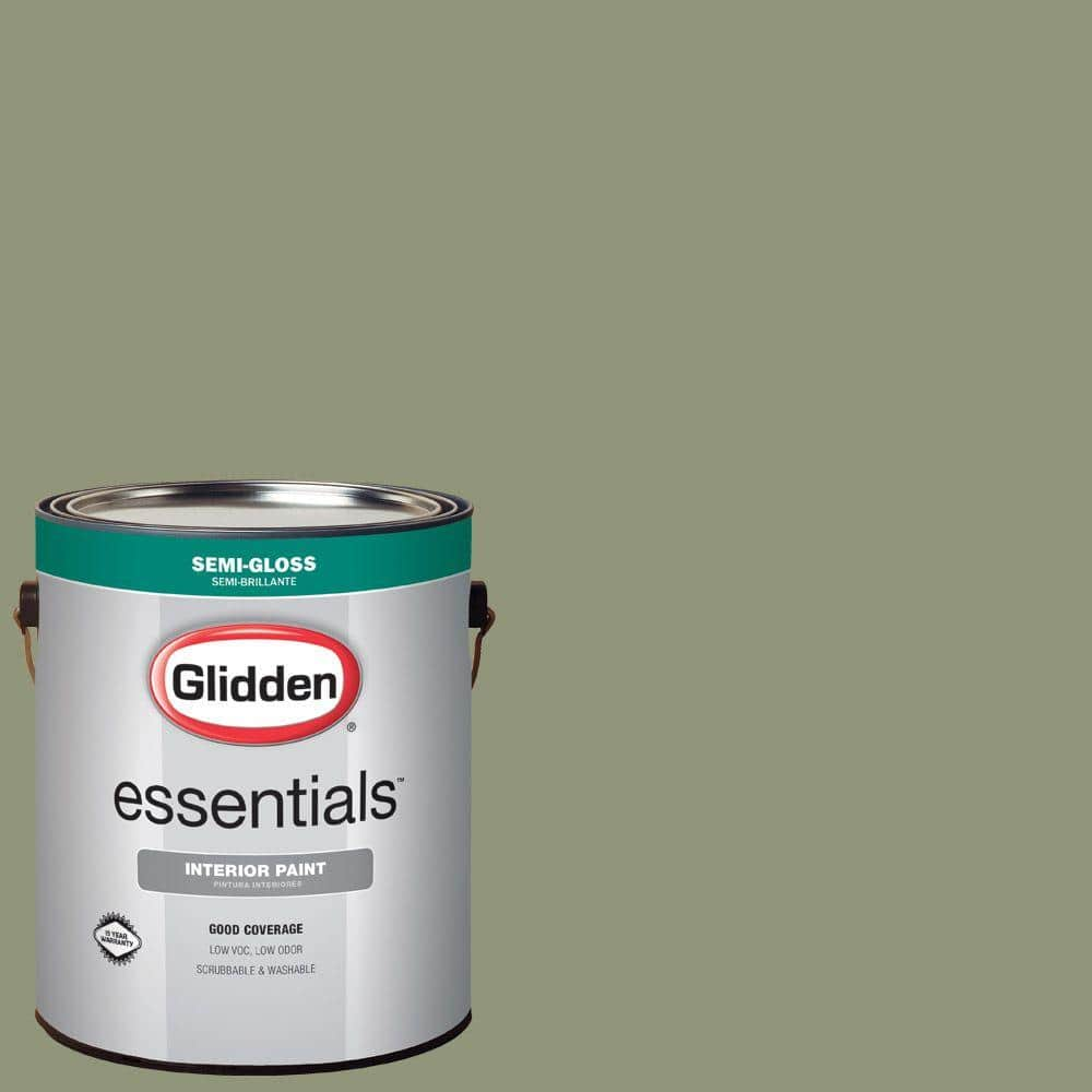 Glidden Essentials 1 Gal Hdgg50d Pine Forest Green Semi Gloss